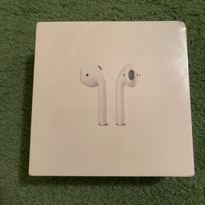 Apple AirPods (2nd Generation) -- FACTORY SEALED --